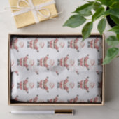Vrolijke Kerstman Kerstmis Tissuepapier (Geschenk)