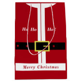 Vrolijke Kerstman Sinterklaas Cadeauzakken - Grapp Medium Cadeauzakje (Voorkant)