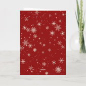 Vrolijke Kerstman Vakantiewenskaart Feestdagen Kaart (Achterkant)