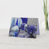 Vrolijke Kerstmis 3d kaart (Achterkant)