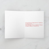 Vrolijke Kerstmis aan mijn Mamma Feestdagen Kaart (Binnen)