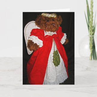Vrolijke Kerstmis Beary Feestdagen Kaart