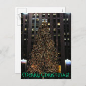 Vrolijke Kerstmis! briefkaart (Voorkant / Achterkant)