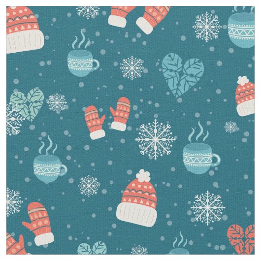 Vrolijke Kerstmis bundelt patroon - de Stof (Close Up)