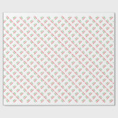 Vrolijke Kerstmis Cadeaupapier (Vlak)