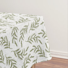 Vrolijke Kerstmis Cypress & Sneeuwval Patroon Vaka