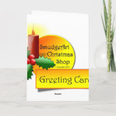 Vrolijke Kerstmis - de Pinguïnen van de Keizer Feestdagen Kaart (Achterkant)