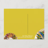 Vrolijke Kerstmis die Glas verfraaien Feestdagenkaart (Achterkant)