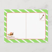 Vrolijke Kerstmis draagt Briefkaart (Achterkant)