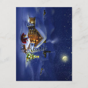 Vrolijke Kerstmis en Gelukkig Nieuwjaar! Feestdagenkaart