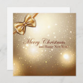 Vrolijke Kerstmis en het Gelukkige Briefkaart van (Voorkant / Achterkant)