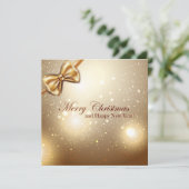 Vrolijke Kerstmis en het Gelukkige Briefkaart van (Staand voorkant)