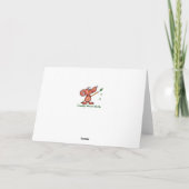 Vrolijke Kerstmis Engelse Robin Bird Best Custom Feestdagen Kaart (Achterkant)