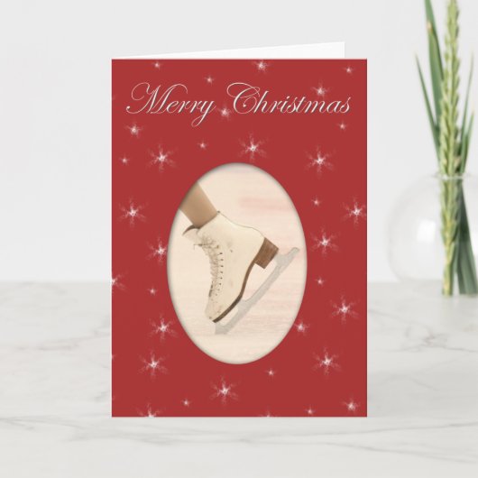 Vrolijke Kerstmis Feestdagen Kaart (Voorkant)