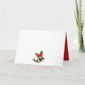 Vrolijke Kerstmis Feestdagen Kaart (Achterkant)