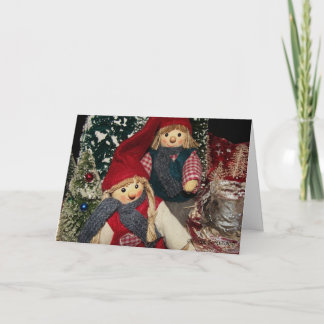 Vrolijke Kerstmis, Feestdagen Kaart