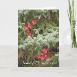 Vrolijke Kerstmis Feestdagen Kaart