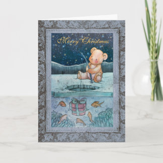 Vrolijke Kerstmis Feestdagen Kaart