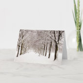 Vrolijke Kerstmis Feestdagen Kaart (Voorkant)