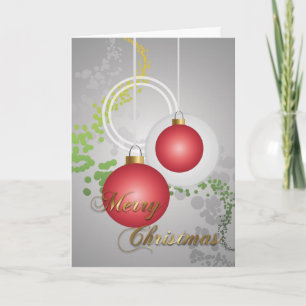 Vrolijke Kerstmis Feestdagen Kaart