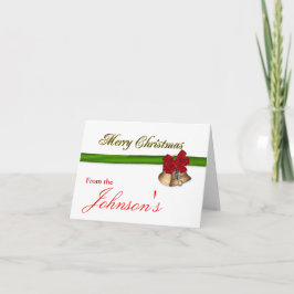 Vrolijke Kerstmis Feestdagen Kaart