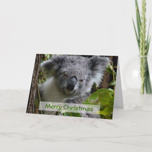 vrolijke Kerstmis Feestdagen Kaart (Voorkant)