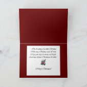 Vrolijke Kerstmis! Feestdagen Kaart (Binnen)