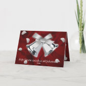 Vrolijke Kerstmis Feestdagen Kaart (Achterkant)