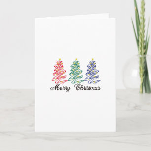 Vrolijke Kerstmis Feestdagen Kaart
