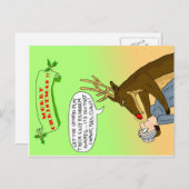 Vrolijke Kerstmis!! Feestdagenkaart (Voorkant / Achterkant)