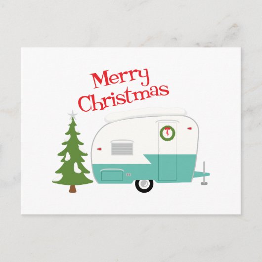 Vrolijke Kerstmis Feestdagenkaart (Voorkant)