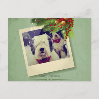 Vrolijke Kerstmis! Feestdagenkaart