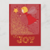 vrolijke Kerstmis Feestdagenkaart (Voorkant)