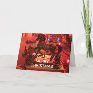 VROLIJKE KERSTMIS GAAT OM DE KERSTKAART VAN HET FEESTDAGEN KAART