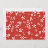 Vrolijke Kerstmis Garland bijgesneden Flat Foto Va Feestdagenkaart (Achterkant)