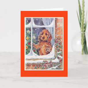 Vrolijke Kerstmis & Gelukkige Nieuwjaarskaart Feestdagen Kaart