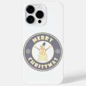 Vrolijke Kerstmis gelukkige sneeuwman beroemde kof Case-Mate iPhone Case (Achterkant)