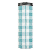 Vrolijke Kerstmis Gnome Thermische Tumbler Thermosbeker (Achterkant)