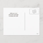 Vrolijke Kerstmis, Gouden & Zwarte Kerstmis van de Feestdagenkaart (Achterkant)