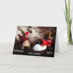 Vrolijke Kerstmis ~ Hauskaa Joulua van Juli ~ van Feestdagen Kaart