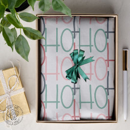 Vrolijke Kerstmis HO HO HO Tissuepapier