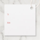 Vrolijke Kerstmis Honden Vakantie Trolly Bedankjes Labels (Achterkant)