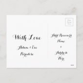 Vrolijke Kerstmis in de Duitse Typografie van het Feestdagenkaart (Achterkant)