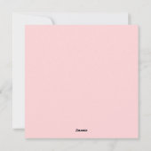 Vrolijke Kerstmis Kaart met Schattig Kat Karakter (Achterkant)