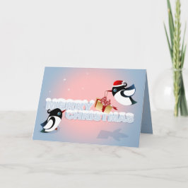 Vrolijke Kerstmis - Leuke Aanwezige Kerstmis van Feestdagen Kaart