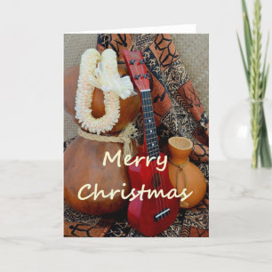 Vrolijke Kerstmis met Wit Lint Lei Feestdagen Kaart