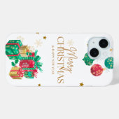 Vrolijke Kerstmis Nieuwjaar Groet Case-Mate iPhone Case (Achterkant (horizontaal))
