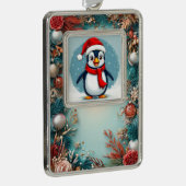 🎄🐧 Vrolijke Kerstmis Pinguïn Ornament Cadeau ✨ (Rechts)