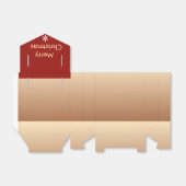 Vrolijke Kerstmis Sneeuwvlok Party Favor Boxes Bedankdoosjes (Uitgevouwen)