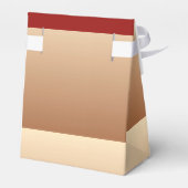 Vrolijke Kerstmis Sneeuwvlok Party Favor Boxes Bedankdoosjes (Achterkant)